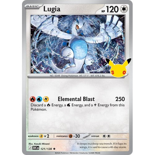 Lugia 30C 121/128 - Holo