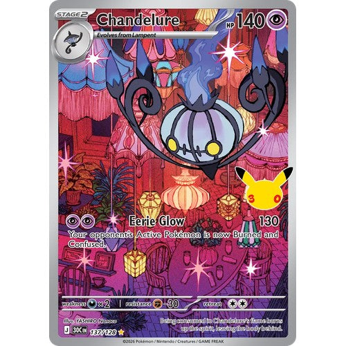 Chandelure 30C 137/128 - Holo