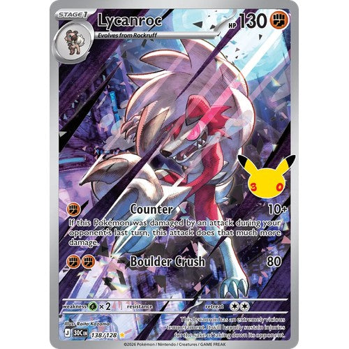 Lycanroc 30C 138/128 - Holo