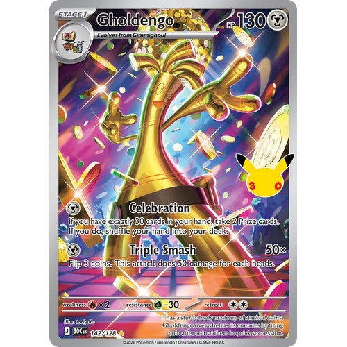 Gholdengo 30C 142/128 - Holo