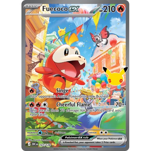 Fuecoco ex 30C 147/128 - Holo
