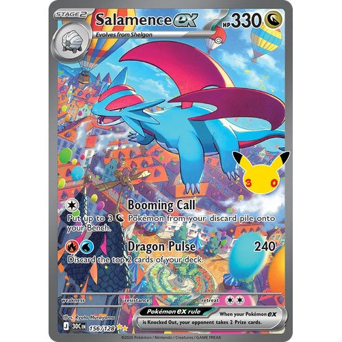 Salamence ex 30C 156/128 - Holo