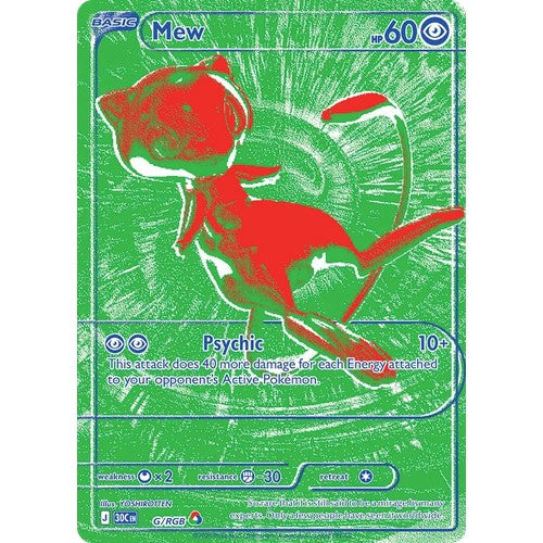 Mew 30C G/RGB - Holo