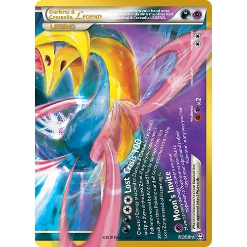 Darkrai & Cresselia LEGEND 30CC 100/102 - Holo