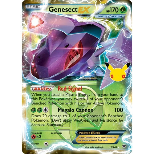 Genesect-EX 30CC 11/101 - Holo