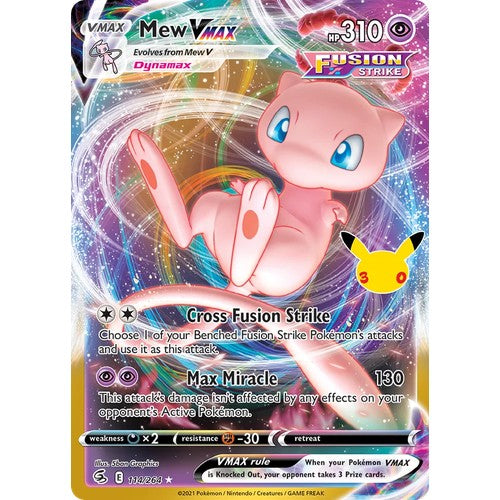 Mew VMAX 30CC 114/264 - Holo