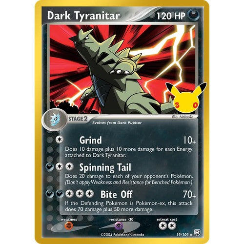 Dark Tyranitar 30CC 19/109 - Holo