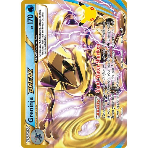 Greninja BREAK 30CC 41/122 - Holo