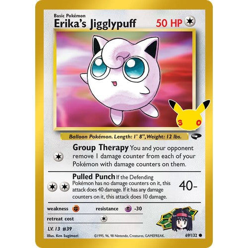 Erika's Jigglypuff 30CC 69/132 - Holo