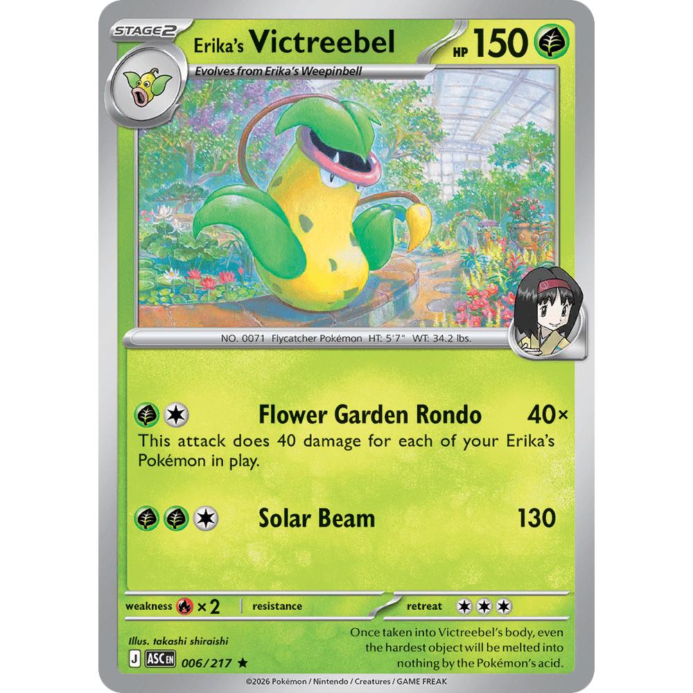 Victreebel d'Erika ASC 006/217 - Énergie inversée