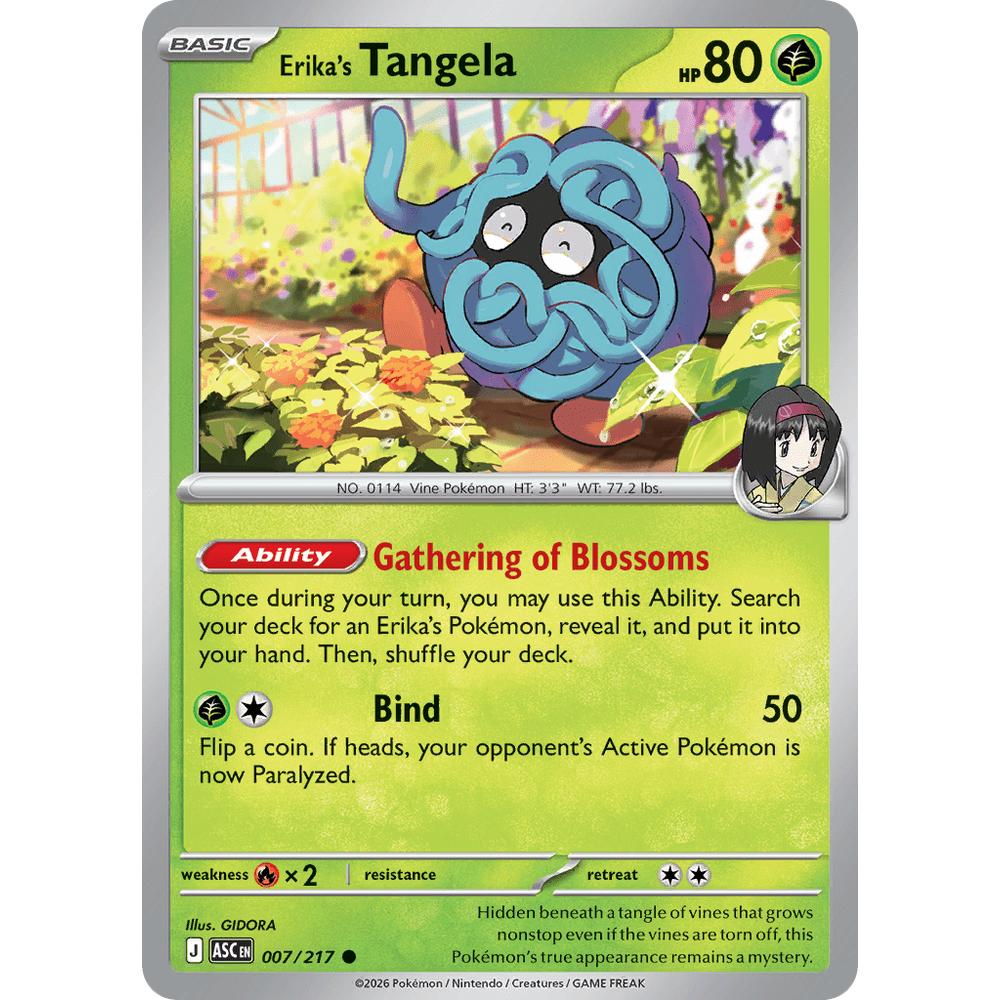 Erika's Tangela ASC 007/217 - Pokeball Reverse