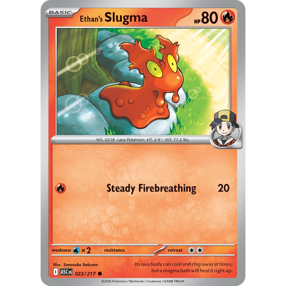 Ethan's Slugma ASC 023/217 - Pokeball Reverse