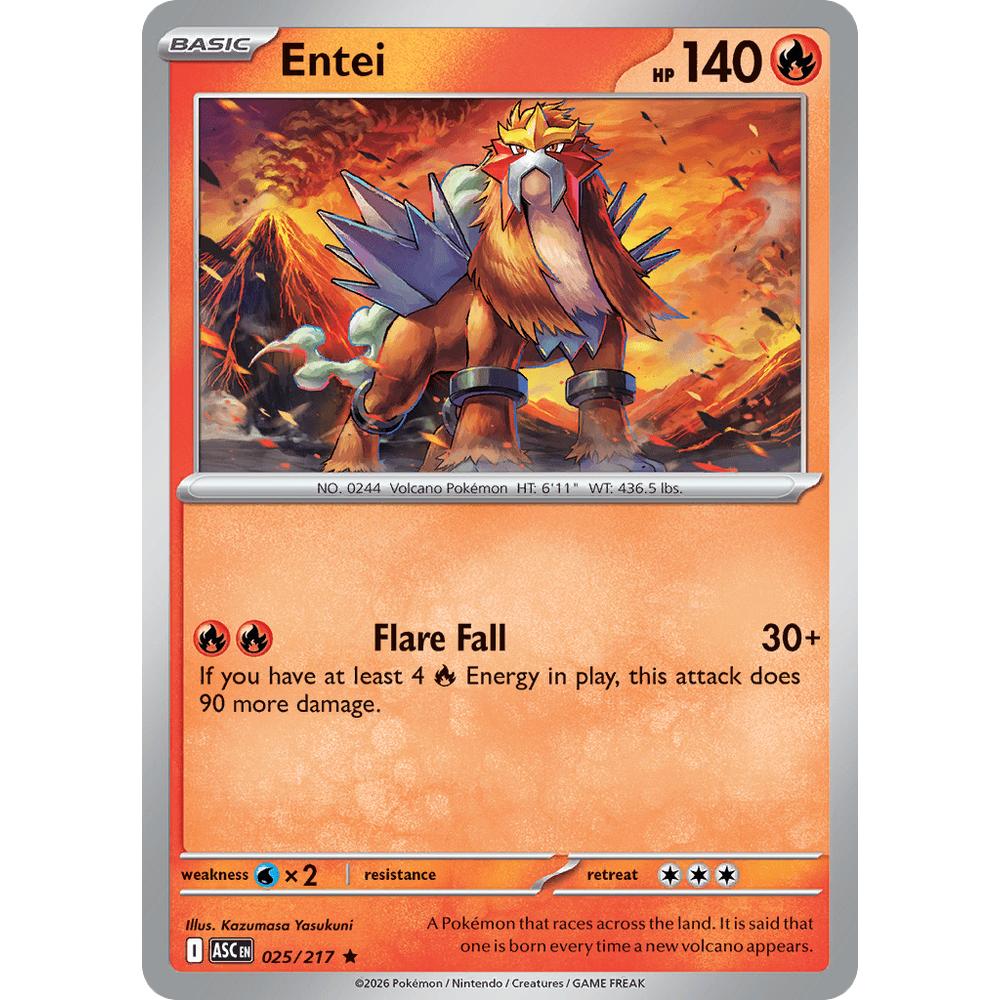 Entei ASC 025/217 - Holo