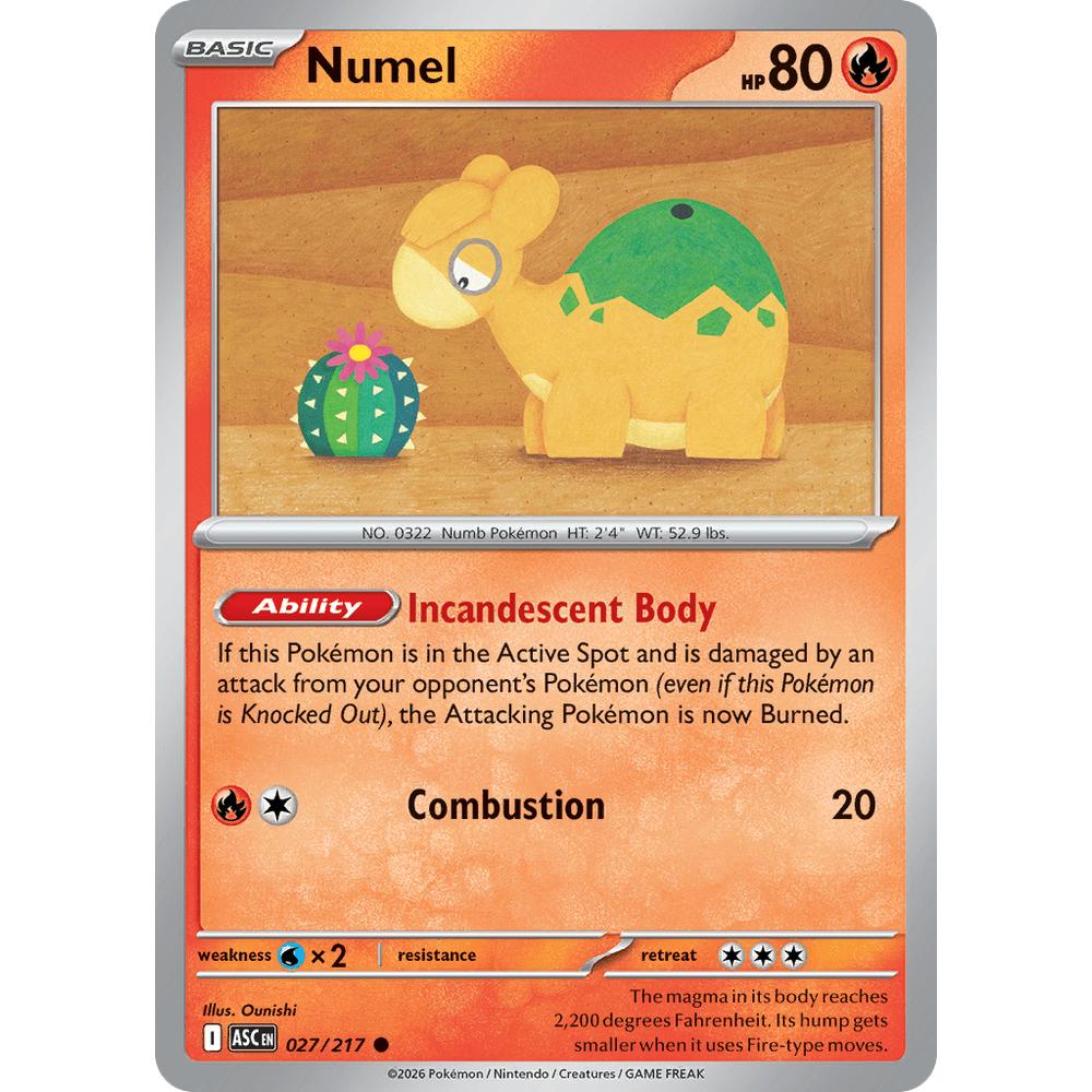 Numel ASC 027/217 - Quick Ball Inversée