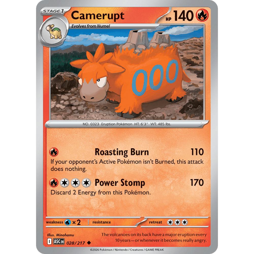 Camérupt ASC 028/217 - Énergie inversée
