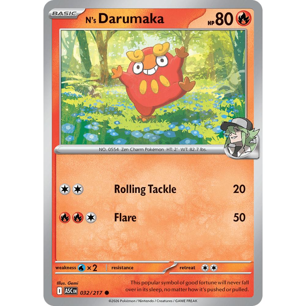 Darumaka de N ASC 032/217 - Énergie inversée