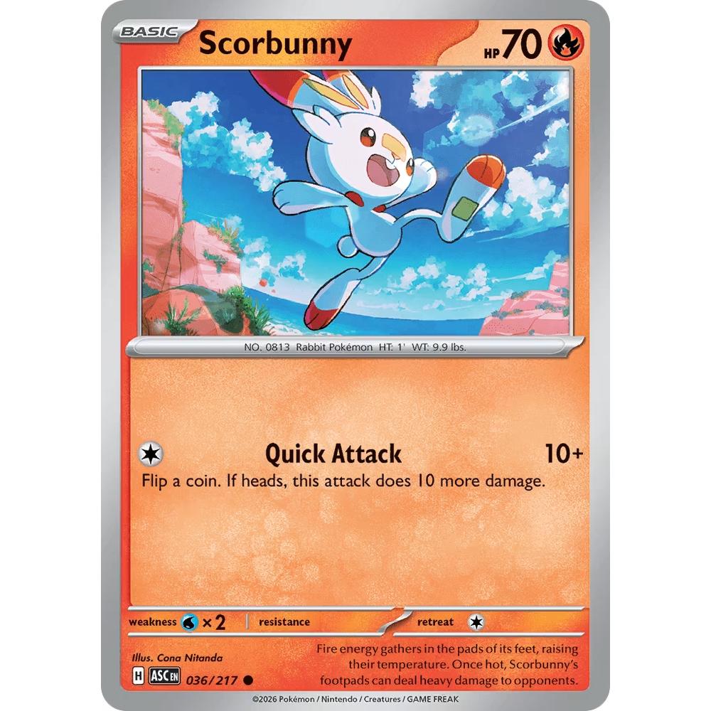 Scorbunny ASC 036/217 - Friend Ball Reverse
