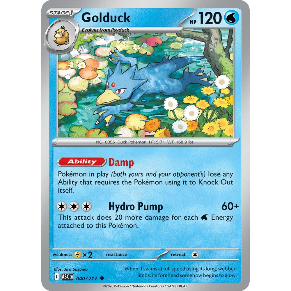 Golduck ASC 040/217 - Love Ball Reverse