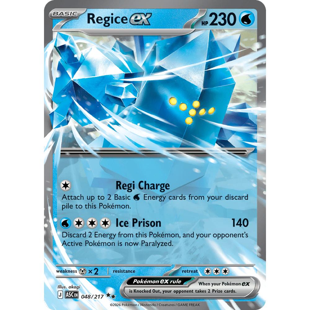 Regice EX ASC 048/217