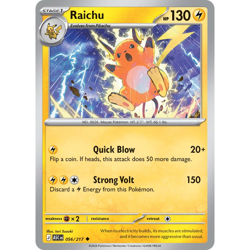 Raichu ASC 056/217 - Energy Reverse
