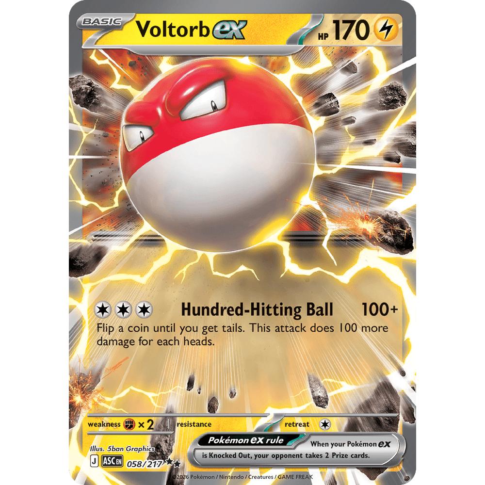 Voltorb EX ASC 058/217