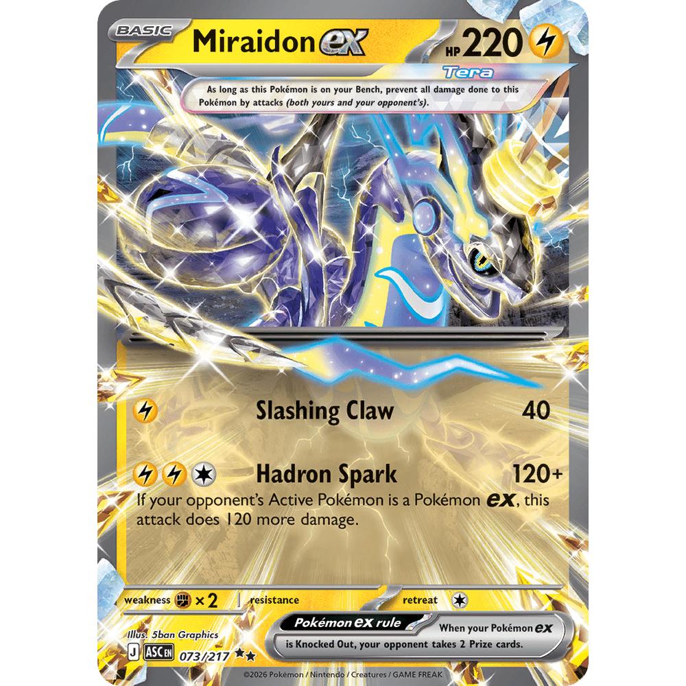 Miraidon EX ASC 073/217