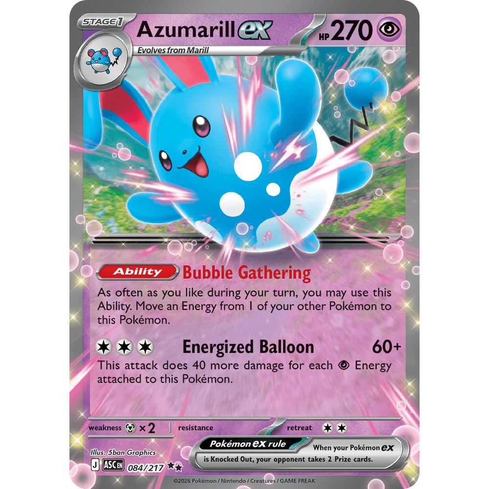 Azumarill EX ASC 084/217