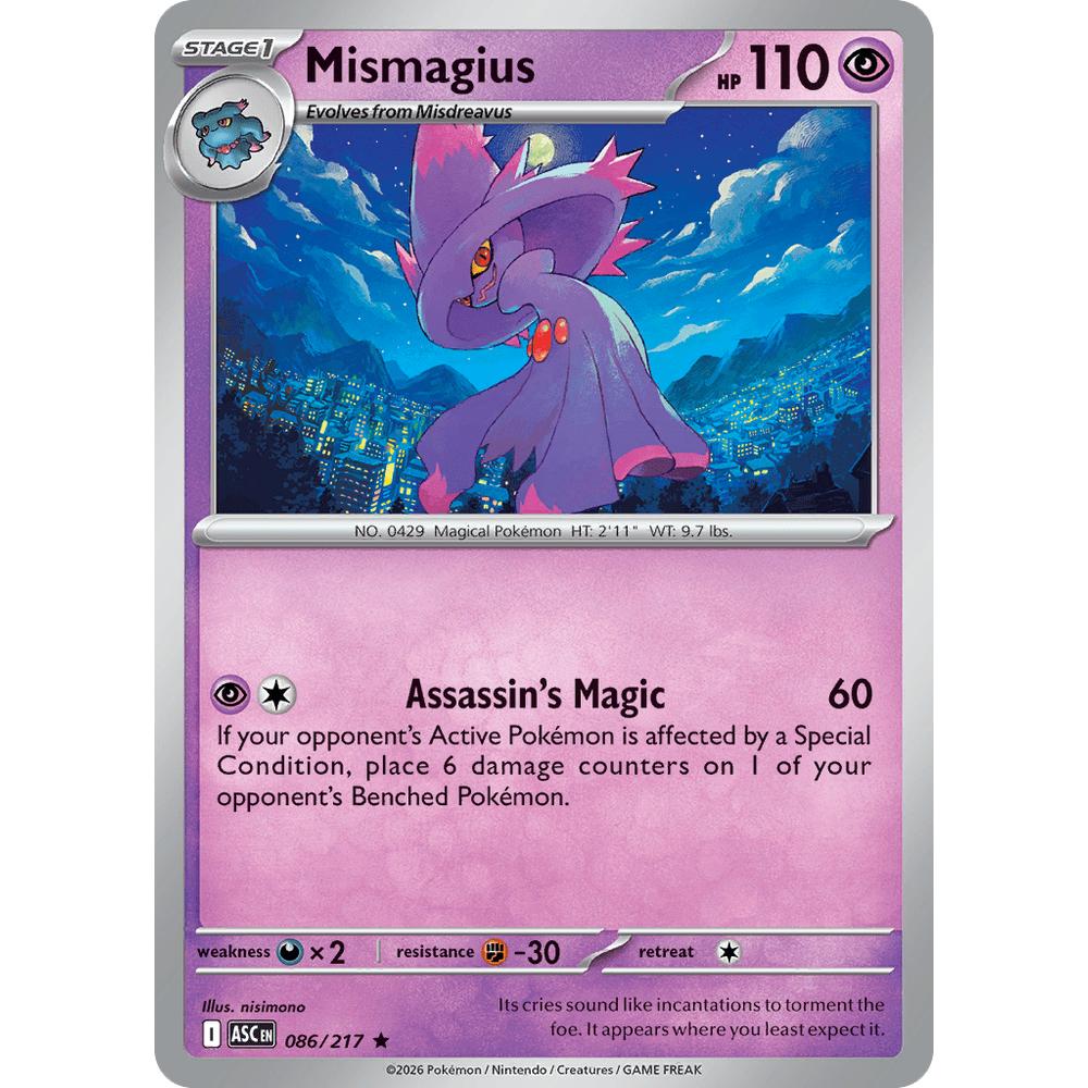Mismagius ASC 086/217 - Faiblesses Inverses