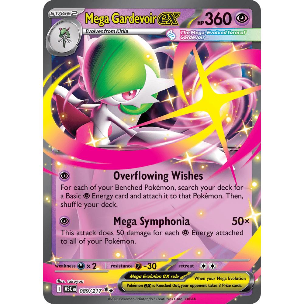 Mega Gardevoir EX ASC 089/217