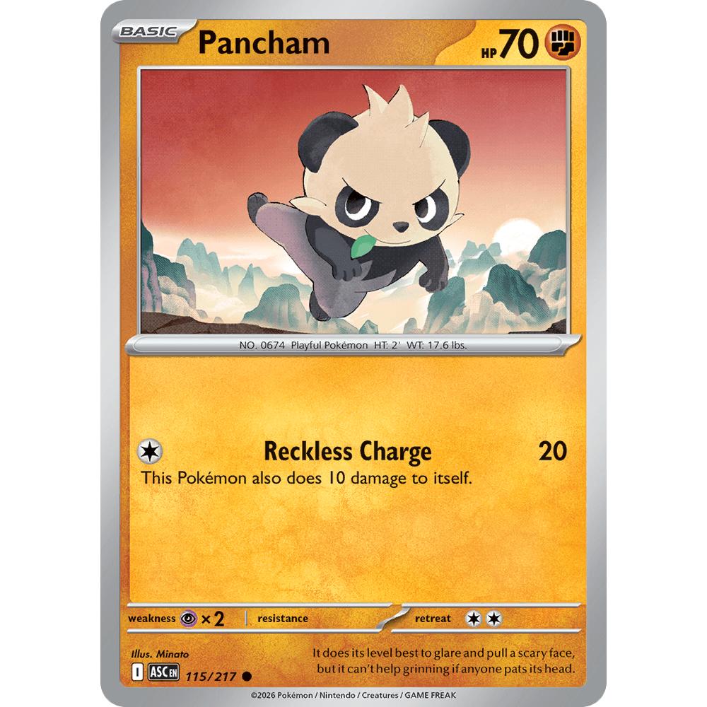 Pancham ASC 115/217 - Inversion d'énergie