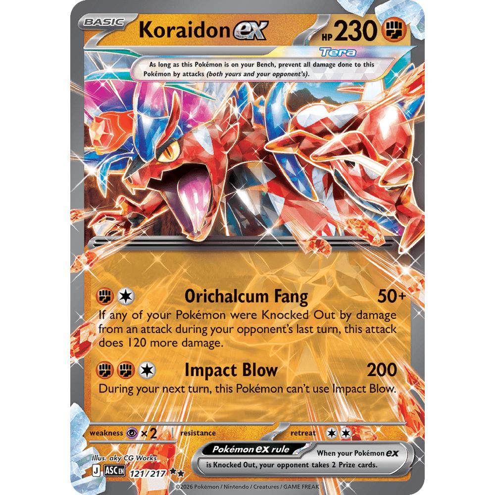 Koraidon EX ASC 121/217