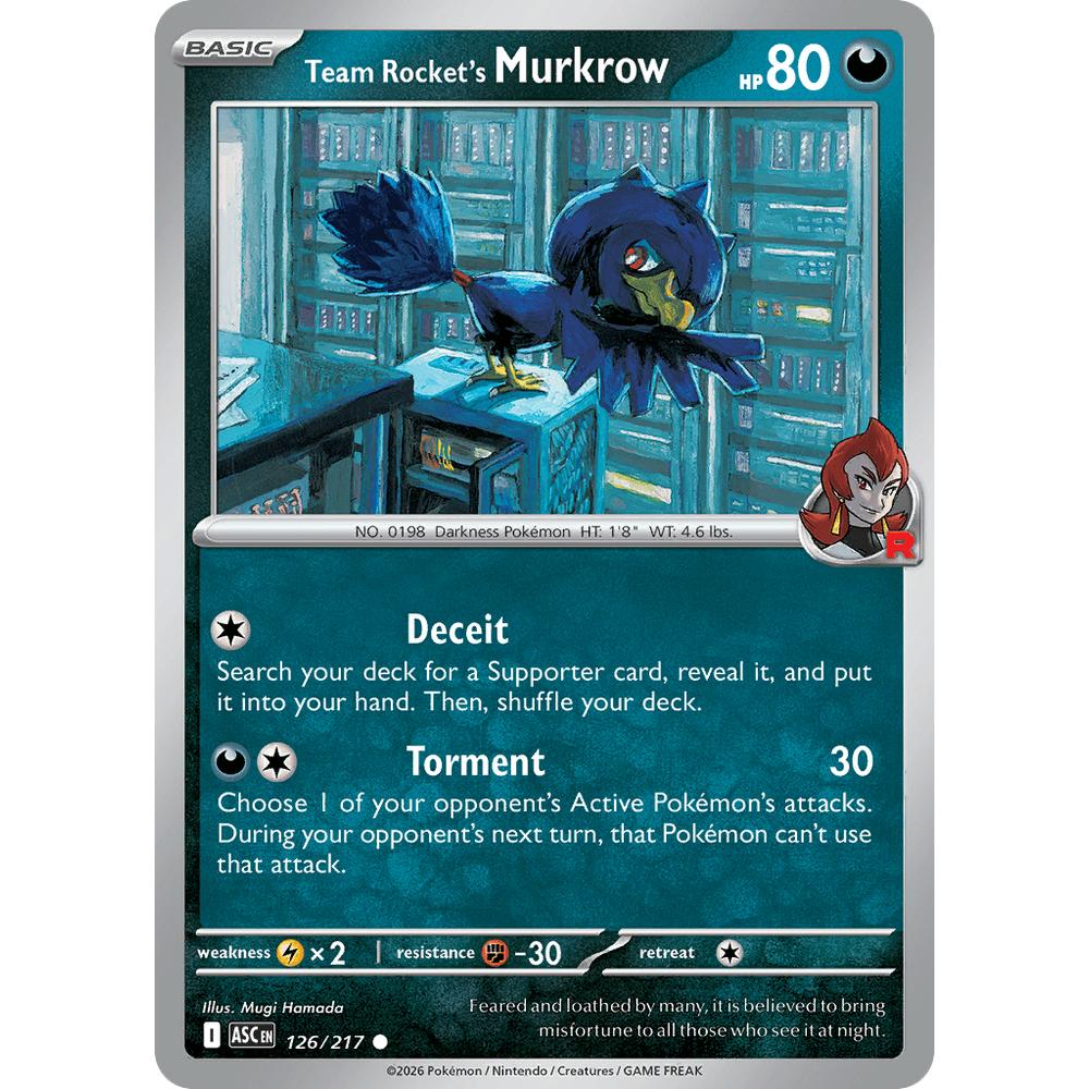 Cornebre du Team Rocket ASC 126/217