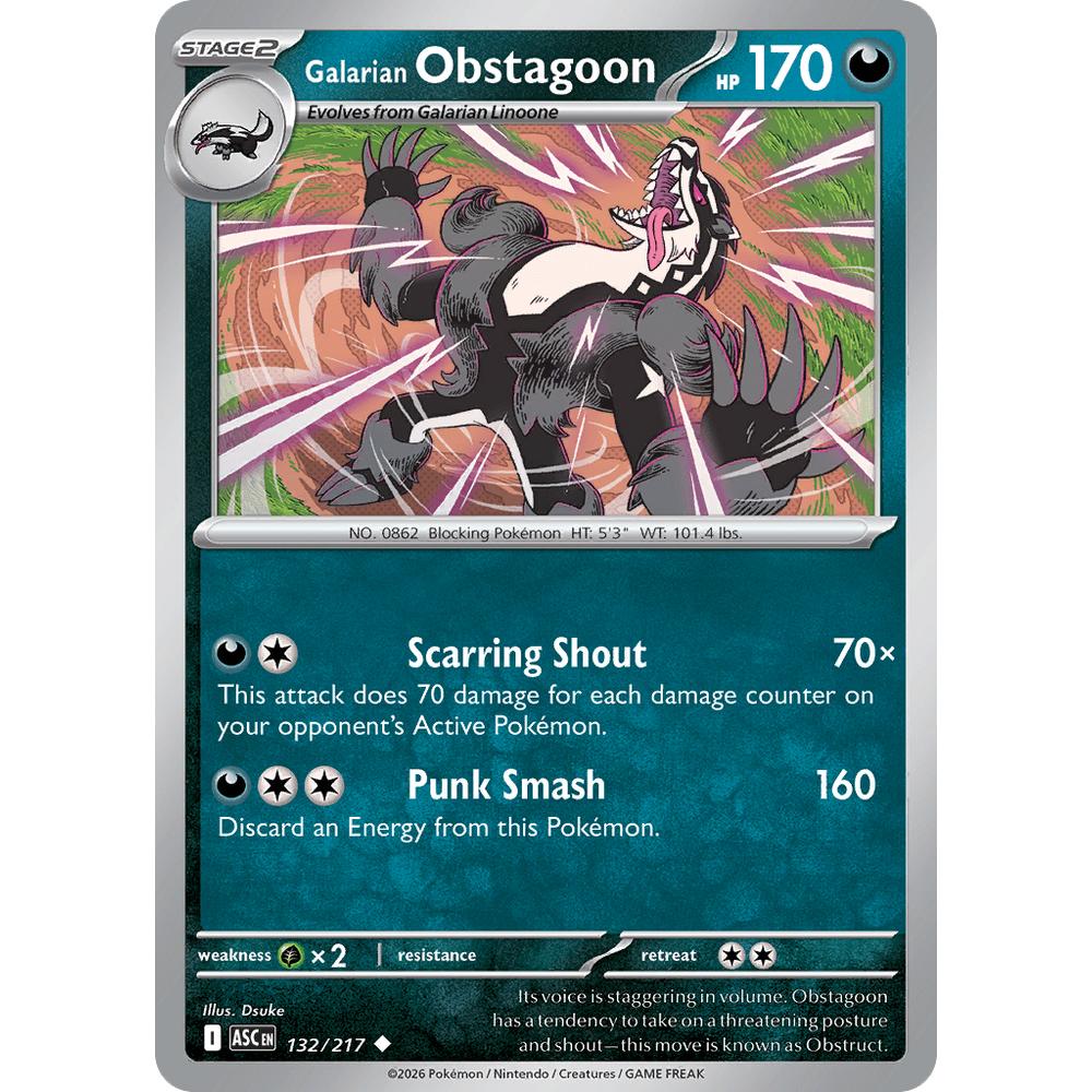 Galarian Obstagoone ASC 132/217