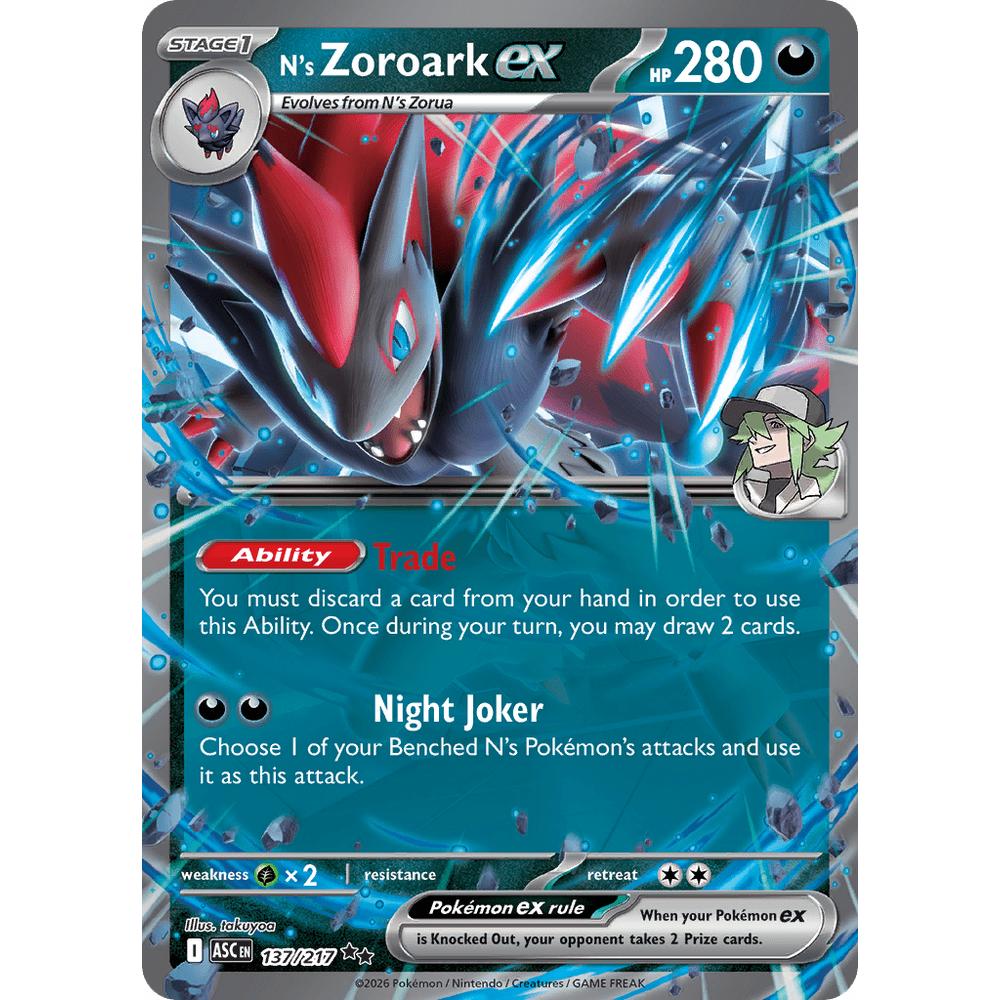 N's Zoroark EX ASC 137/217