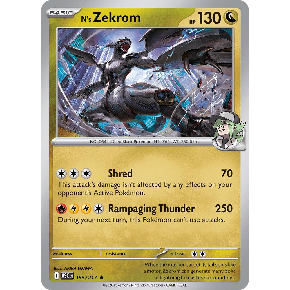 Zekrom de N ASC 155/217 - Pokeball Inverse