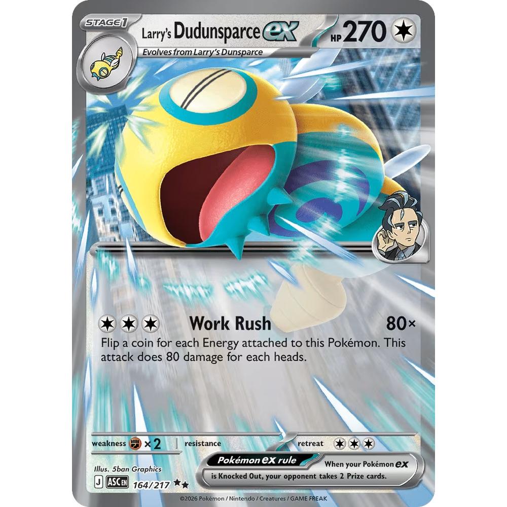 Larry's Dudunsparce EX ASC 164/217