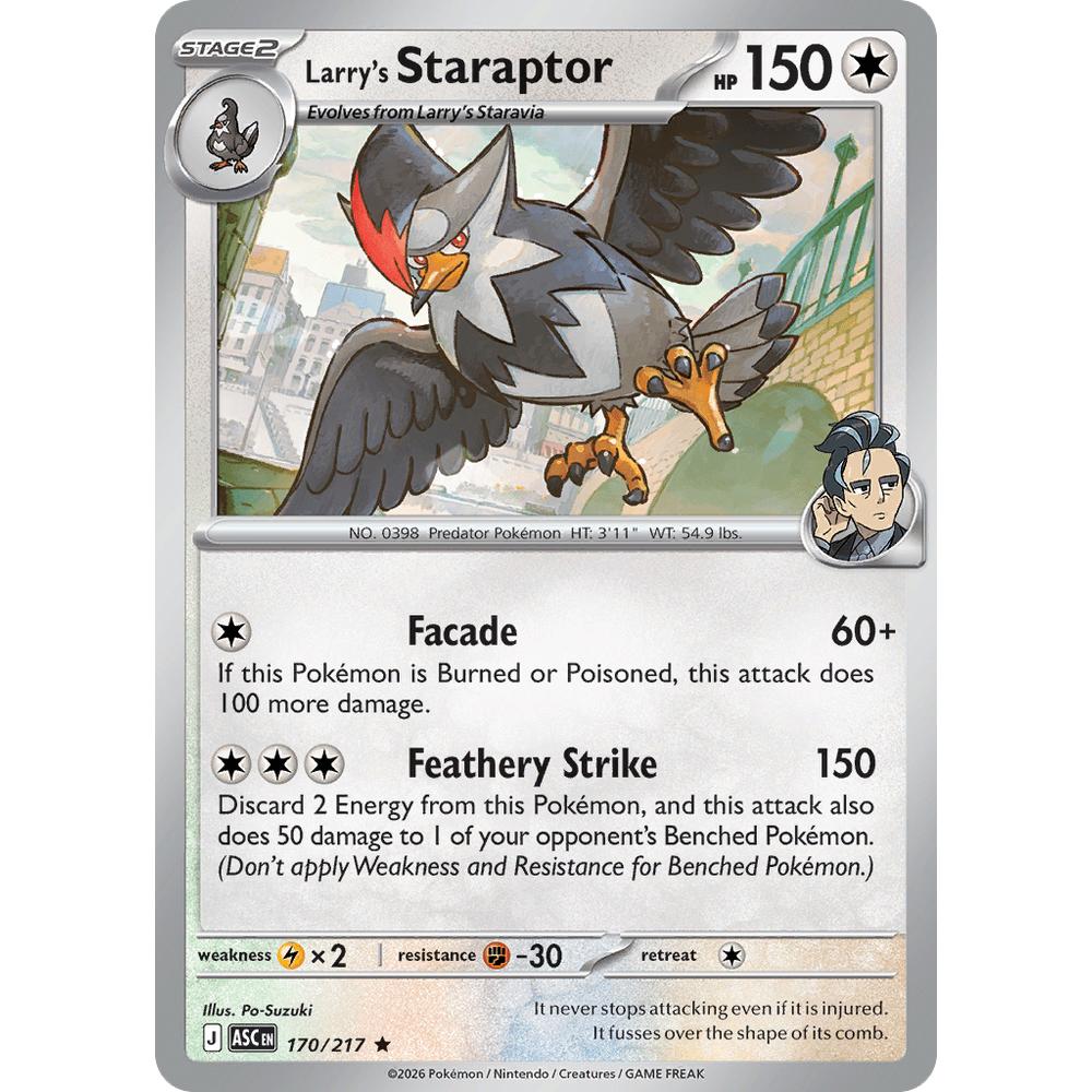 Staraptor de Larry ASC 170/217 - Holo