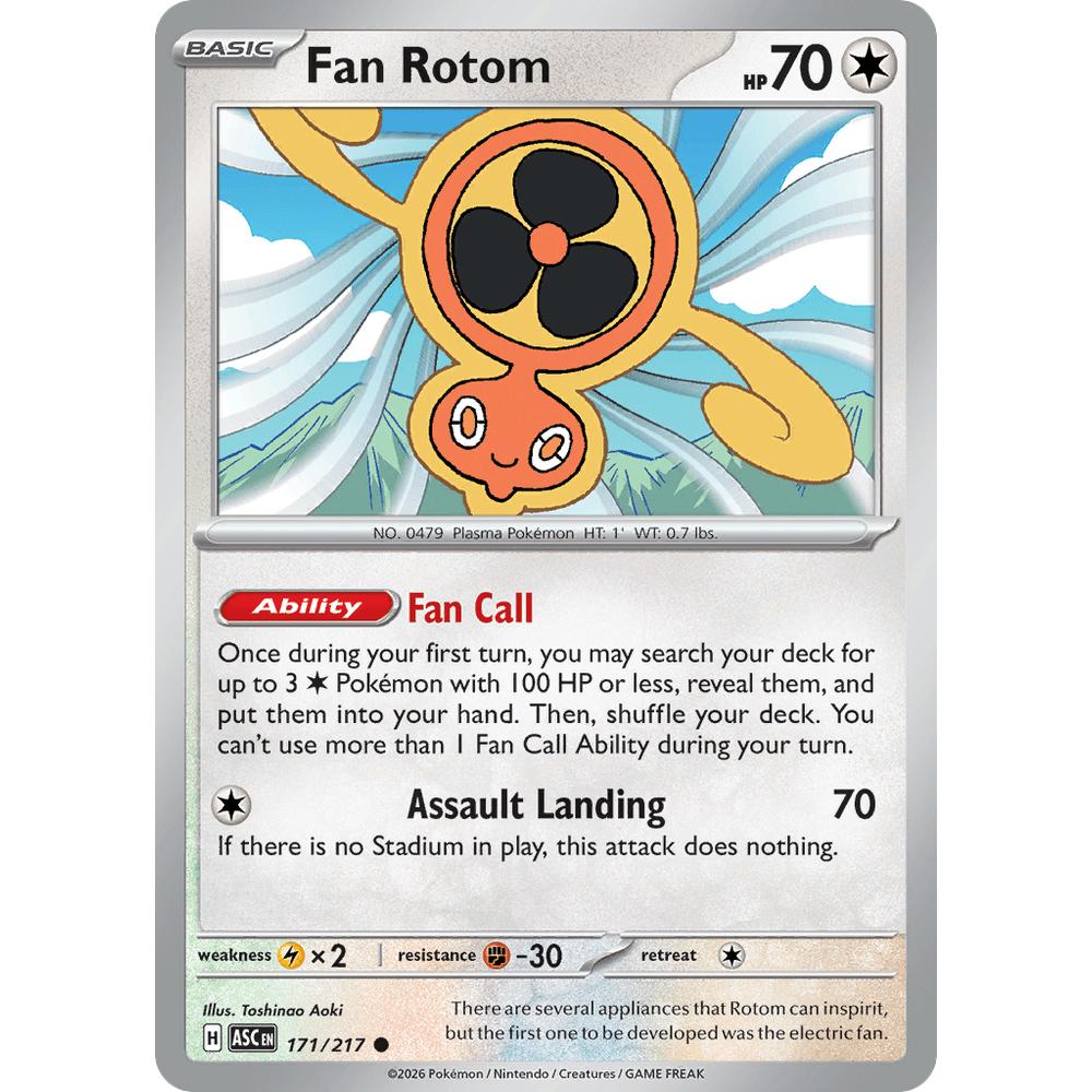 Fan Rotom ASC 171/217 - Duskball Reverse