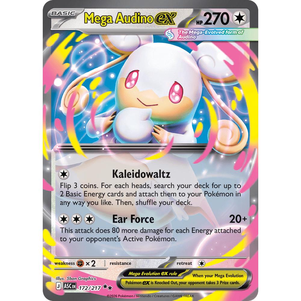 Mega Audino EX ASC 172/217