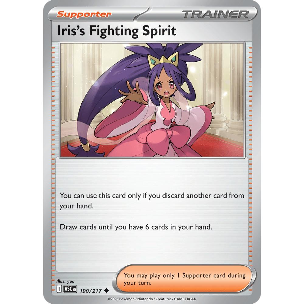 Iris's Fighting Spirit ASC 190/217 - Reverse Holo