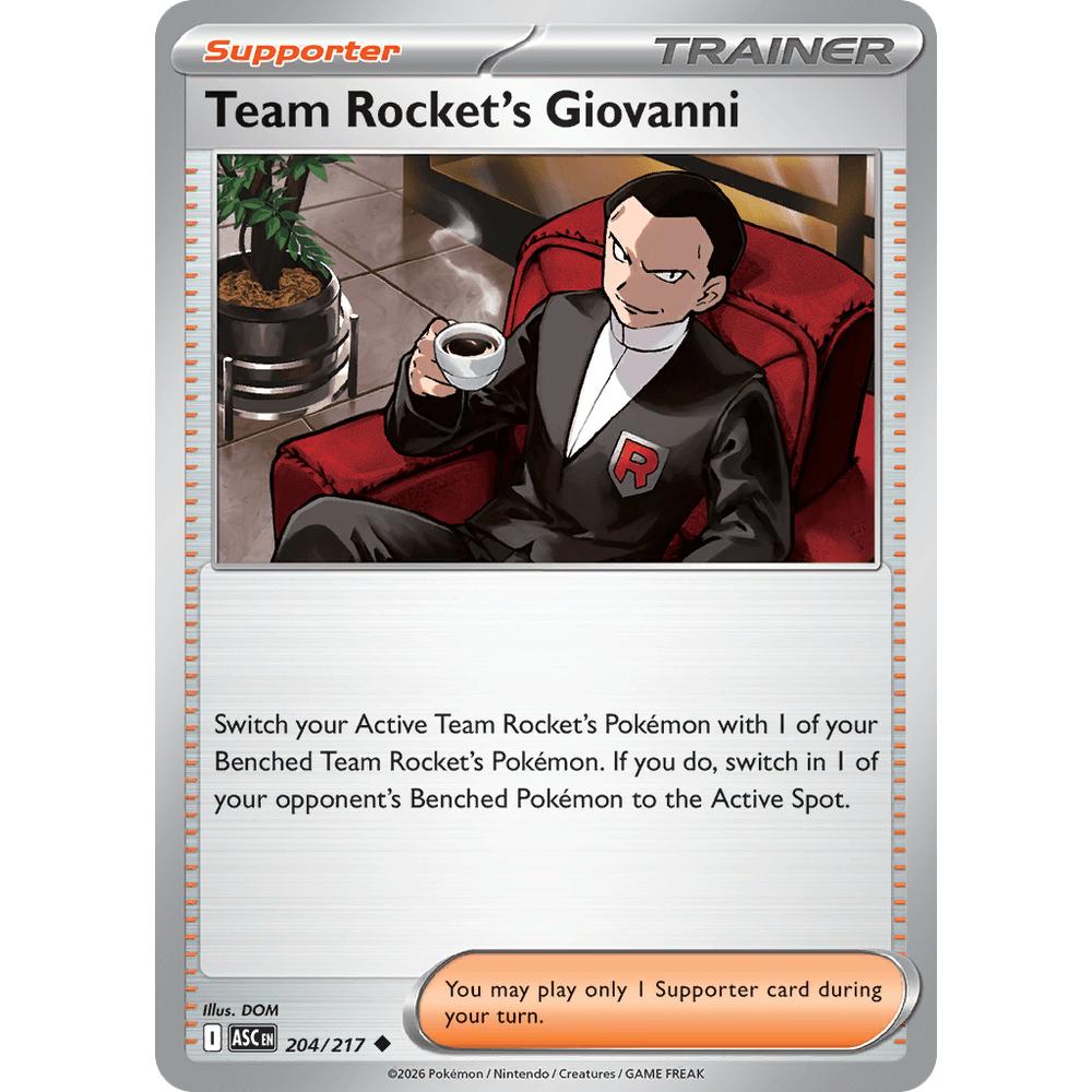Giovanni du Gang Rocket ASC 204/217
