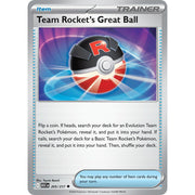 Team Rocket's Great Ball ASC 205/217 - Reverse Holo