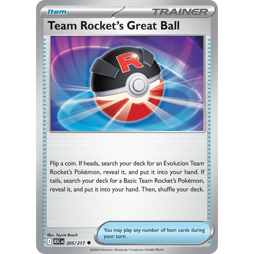 La Super Ball de la Team Rocket ASC 205/217