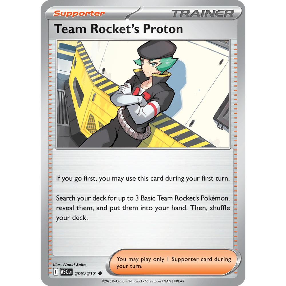 Proton de la Team Rocket ASC 208/217