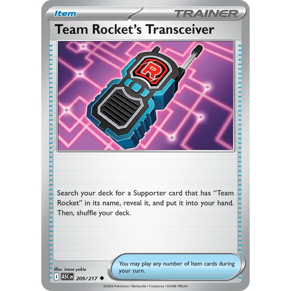 Team Rocket's Transceiver ASC 209/217