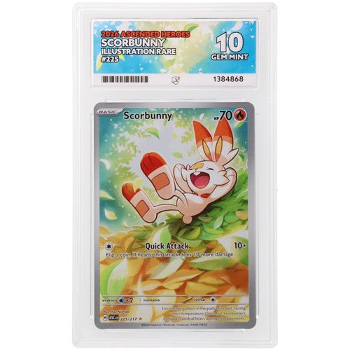 Scorbunny ASC 225/217 - Holo - ACE 10