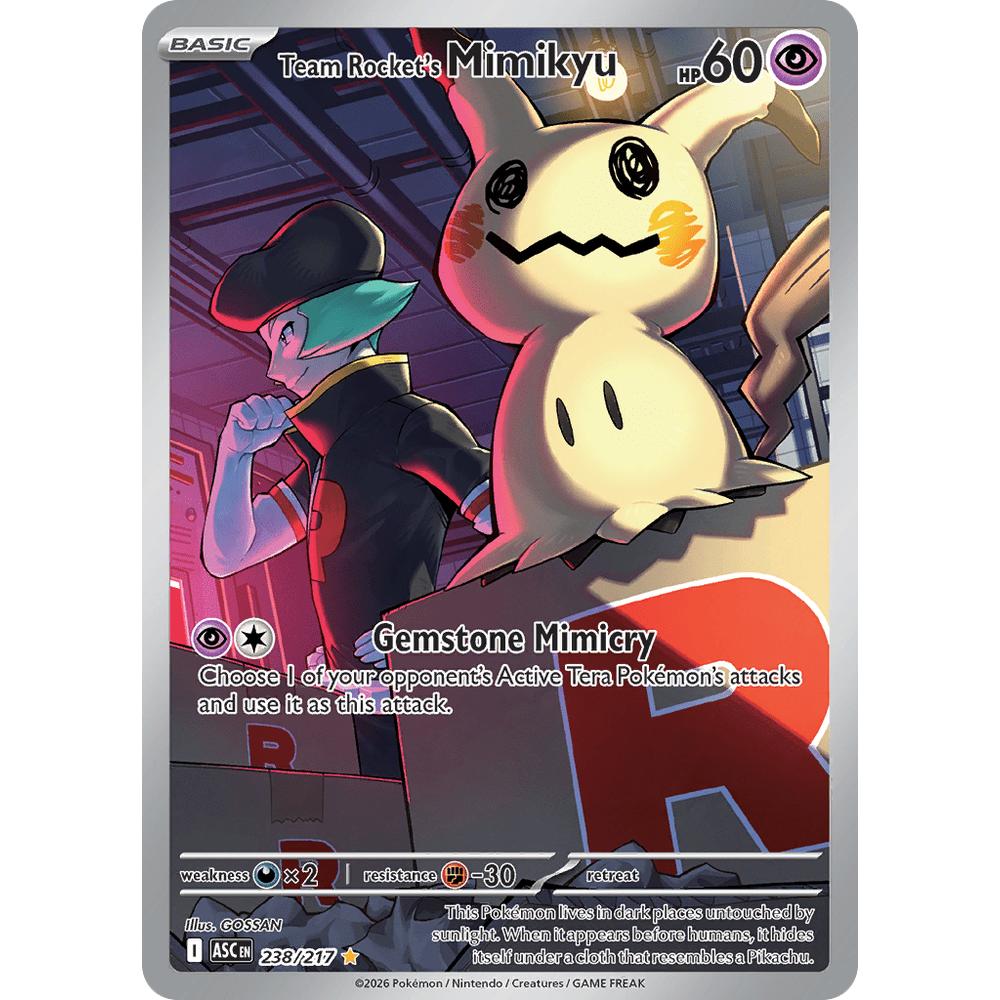 Mimiqui du Groupe Rocket ASC 238/217 - Holo