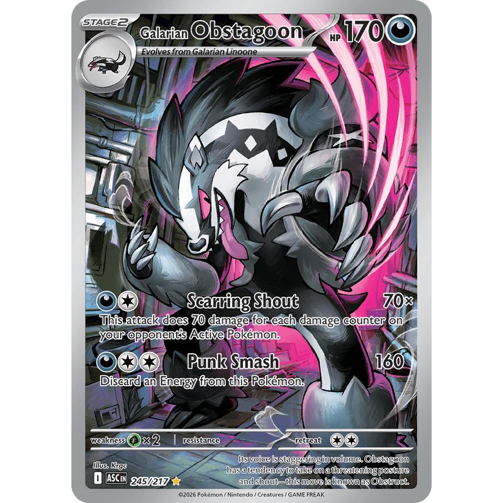 Calarian Obstagoon ASC 245/217 - Holo