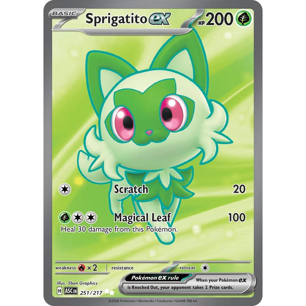 Sprigatito EX ASC 251/217 - Holo