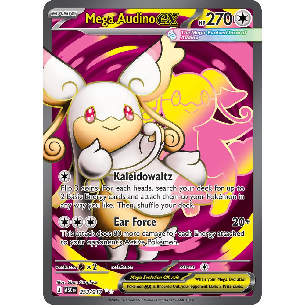 Mega Audino EX ASC 253/217 - Holo